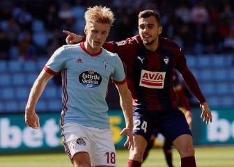 El Celta tumba en la segunda mitad a un Eibar muy fallón