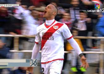 El Rayo fulmina al Huesca y se pone a 5 puntos del liderato