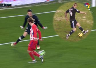 Griezmann emuló a Guti: regalo de tacón para Koke