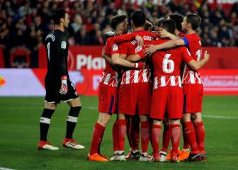 Los goles con que el Atlético goleó al Sevilla a domicilio