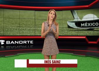 Inés Sainz con la previa del World Golf Championship