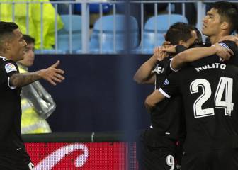 El gol del Sevilla que hundió aún más al Málaga de Iturra