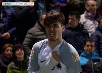 Soleri amarga a un Huesca que acabó con nueve jugadores