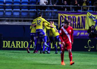 El Cádiz regresa al camino de la victoria con una goleada