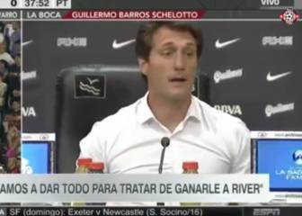 El tremendo enfado del DT de Boca con la prensa: 