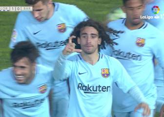 Cucurella mantiene al Barça B fuera del descenso