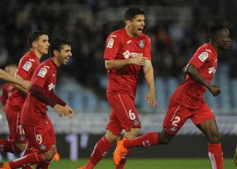 Ángel mantiene vivo el sueño europeo del Getafe