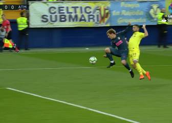 Griezmann se tiró y el árbitro picó