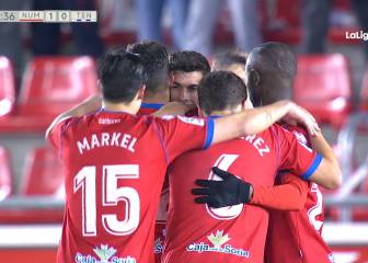 El Numancia frena en seco la racha triunfal del Tenerife