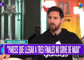 La crítica de Messi a la afición y a la prensa de Argentina