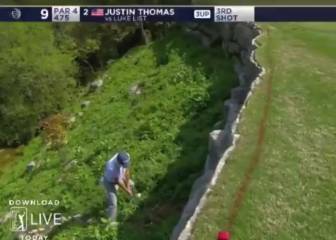 Tenemos highlight del año: Justin Thomas y el golpe imposible