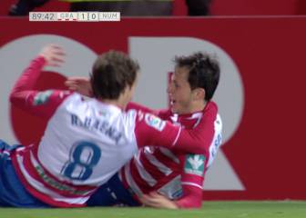 Espinosa da los tres puntos al Granada en el 90'