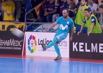 Ricardinho catches Barça off guard to silence the Palau
