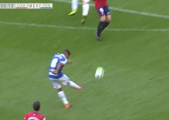 La joya hondureña del Tenerife: enorme golazo de Bryan Acosta