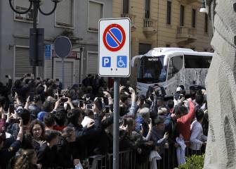 ¡Locura por Cristiano! El portugués levantó pasiones a su llegada a Turín