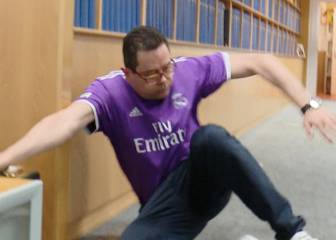 Desparrame absoluto de Roncero: ¡Gol de Cristiano, tropezón y al suelo!