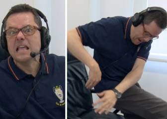 La coreografía de Roncero en el gol de Cristiano no tiene precio