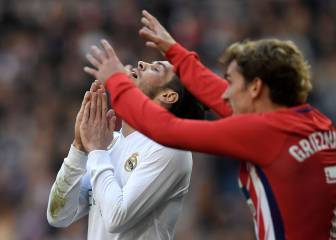 El Madrid sigue sin hincar el diente al Atleti en el Bernabéu