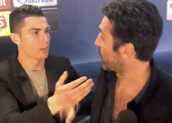 El gesto del que todos hablan: el respeto de Cristiano con Buffon en la zona mixta