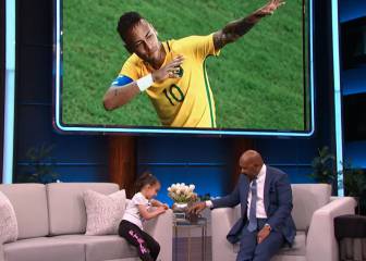 La emotiva reacción de una niña al recibir regalo de Neymar