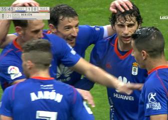 Saúl Berjón da la victoria al Oviedo y le devuelve al playoff