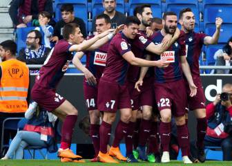 Lombán doma al Espanyol y apura las opciones europeas del Eibar
