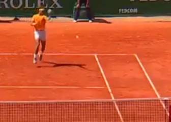 Nadal's epic set point against Dimitrov: 24 shots and line...