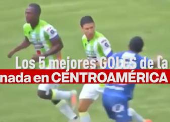 Los mejores 5 goles de la jornada en Centroamérica