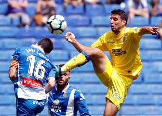 El Espanyol y Las Palmas empatan en un partido sin nada en juego