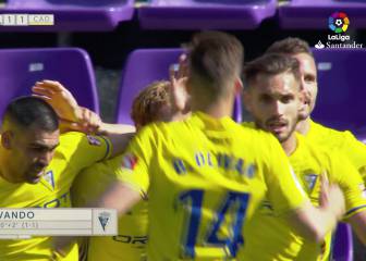 Servando rescata un punto para el Cádiz con un gol en el 92'