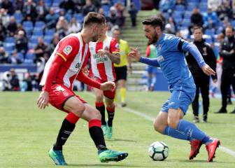 El Getafe resiste 50 minutos con 10 y saca un punto ante el Girona