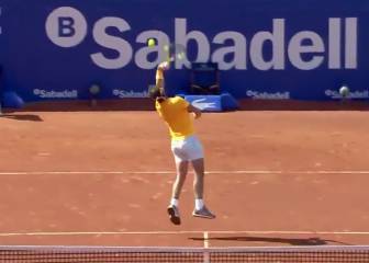 De espaldas y en la red: el puntazo menos visto de la carrera de Nadal