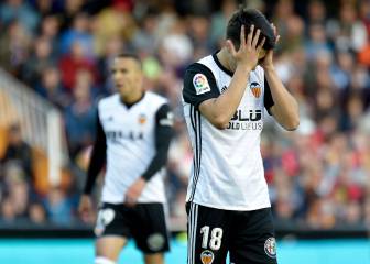 El Valencia se topa con el Eibar y se aleja de la tercera plaza