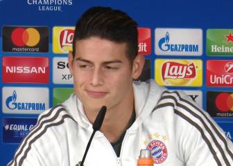 El gesto de James al jefe de prensa del Bayern tras responder 5 preguntas seguidas