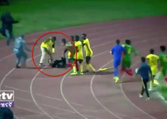Espantosa agresión a un árbitro en Etiopía