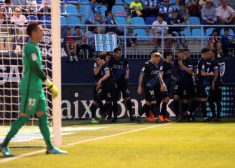 Un colosal Ibai lidera la goleada del Alavés en Málaga