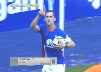 El doblete de Linares corta la mala racha del Oviedo