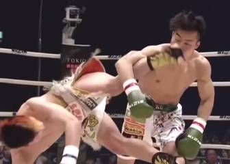 Se las prometía muy felices y... ¡a dormir con una patada giratoria!