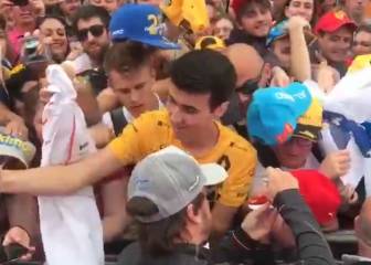 Alonso desata la locura en Montmeló: tremendo ambiente