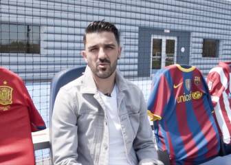 Villa elige los goles de su vida: el de La Roja inolvidable y el del Barça lo tiene todo