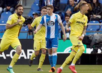 El Villarreal sella Europa en la despedida de Riazor de LaLiga