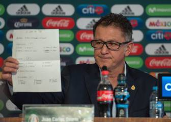 Así anunció Osorio la lista de 28 jugadores para Rusia 2018