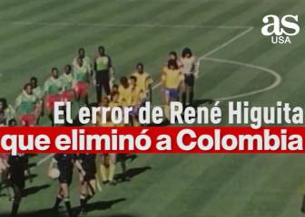 El error de René Higuita que eliminó a Colombia del mundial