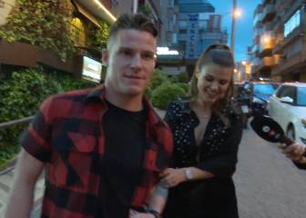 Gameiro y su chascarro: llegó a la cena suspendida del Atleti