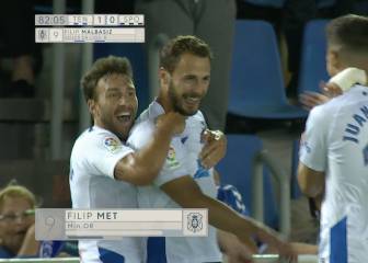 El Sporting naufraga en Tenerife y se aleja del ascenso directo