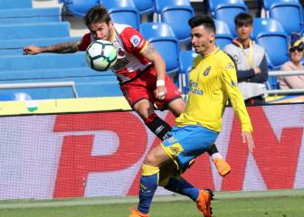 Resumen y goles de Las Palmas-Girona de Liga Santander