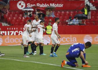 Ben Yedder alegra la despedida de Caparrós del banquillo