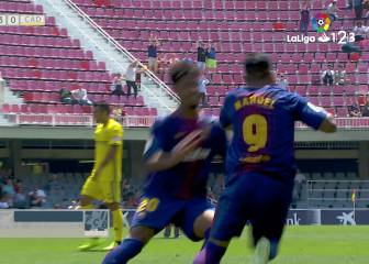 El Barça B vuelve a sorprender a un gallito y se impone al Cádiz