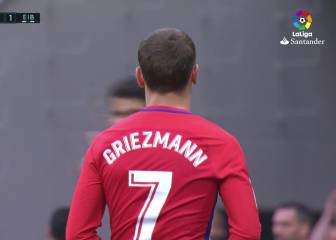 Una parte del estadio pifeó a Griezmann cuando salió