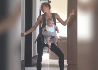 Kournikova se viraliza en las redes con este baile junto a su hijo